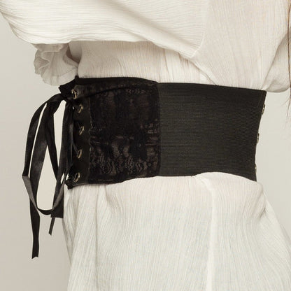Corset Negro Corto
