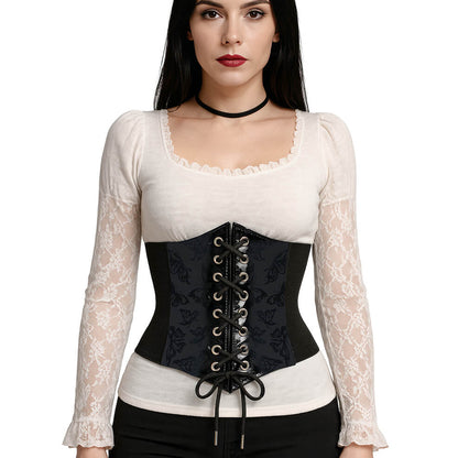 Corset Negro Mariposas