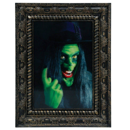 Cuadro de Bruja Animado