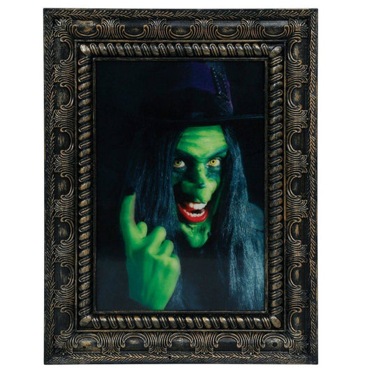 Cuadro de Bruja Animado