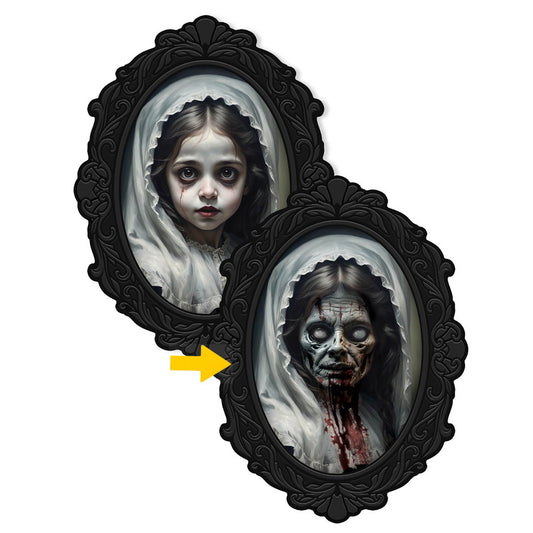 Cuadro de Niña Terrorífica