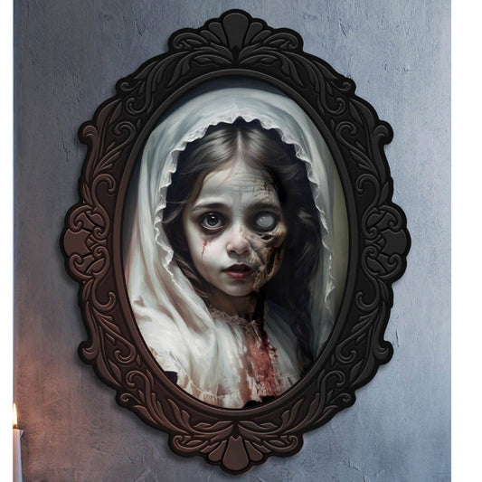 Cuadro de Niña Terrorífica