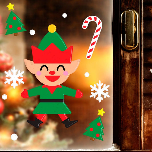 Decoración de Gel Reno Navideño