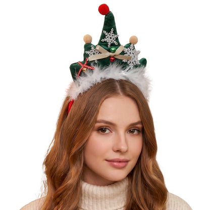 Diadema de Árbol de Navidad