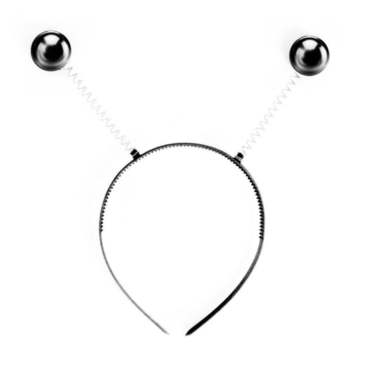 Diadema de Bolas Negras