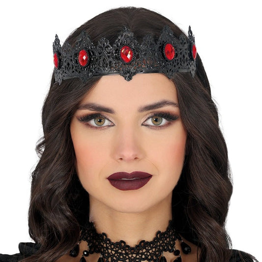 Diadema de Corona de Reina Negra