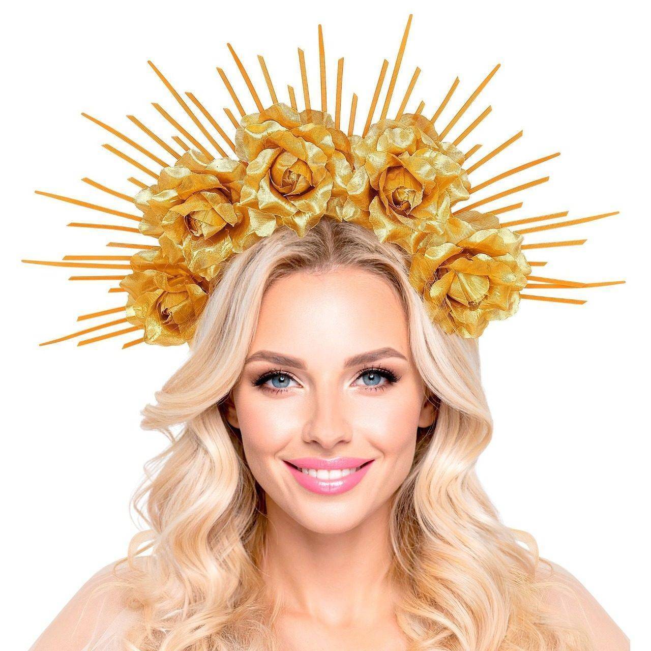 Diadema de Diosa Catrina Rosas