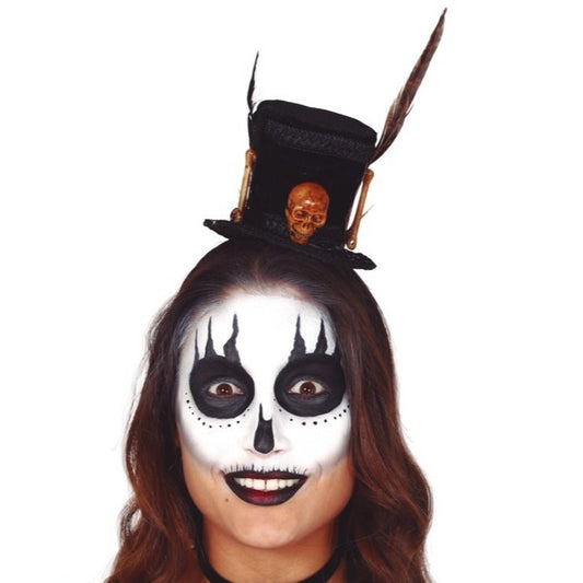 Diadema Mini Sombrero Vudú