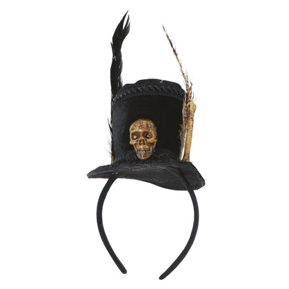 Diadema Mini Sombrero Vudú