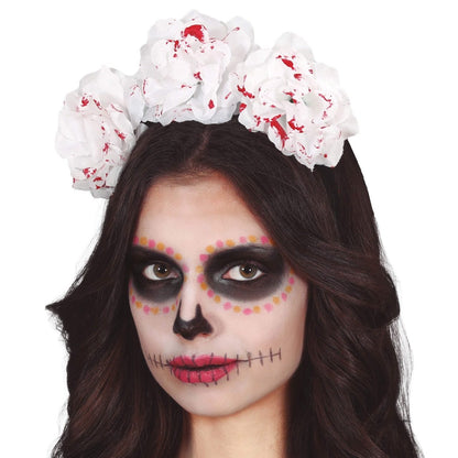 Diadema de Novia Cadáver Ensangrentada