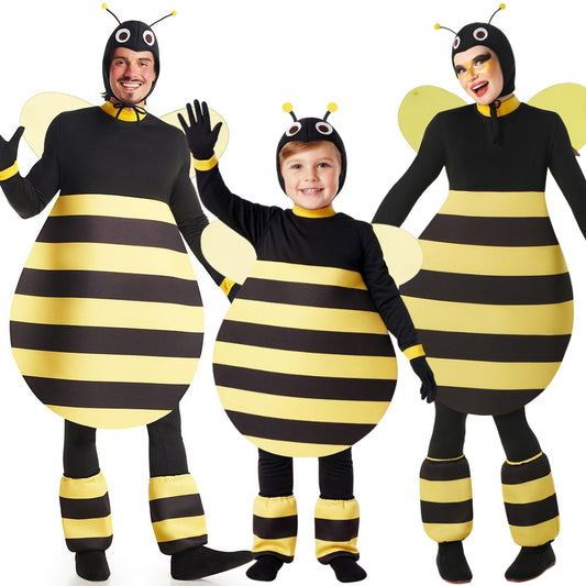 Disfraces en grupo de Abejas Rechonchas