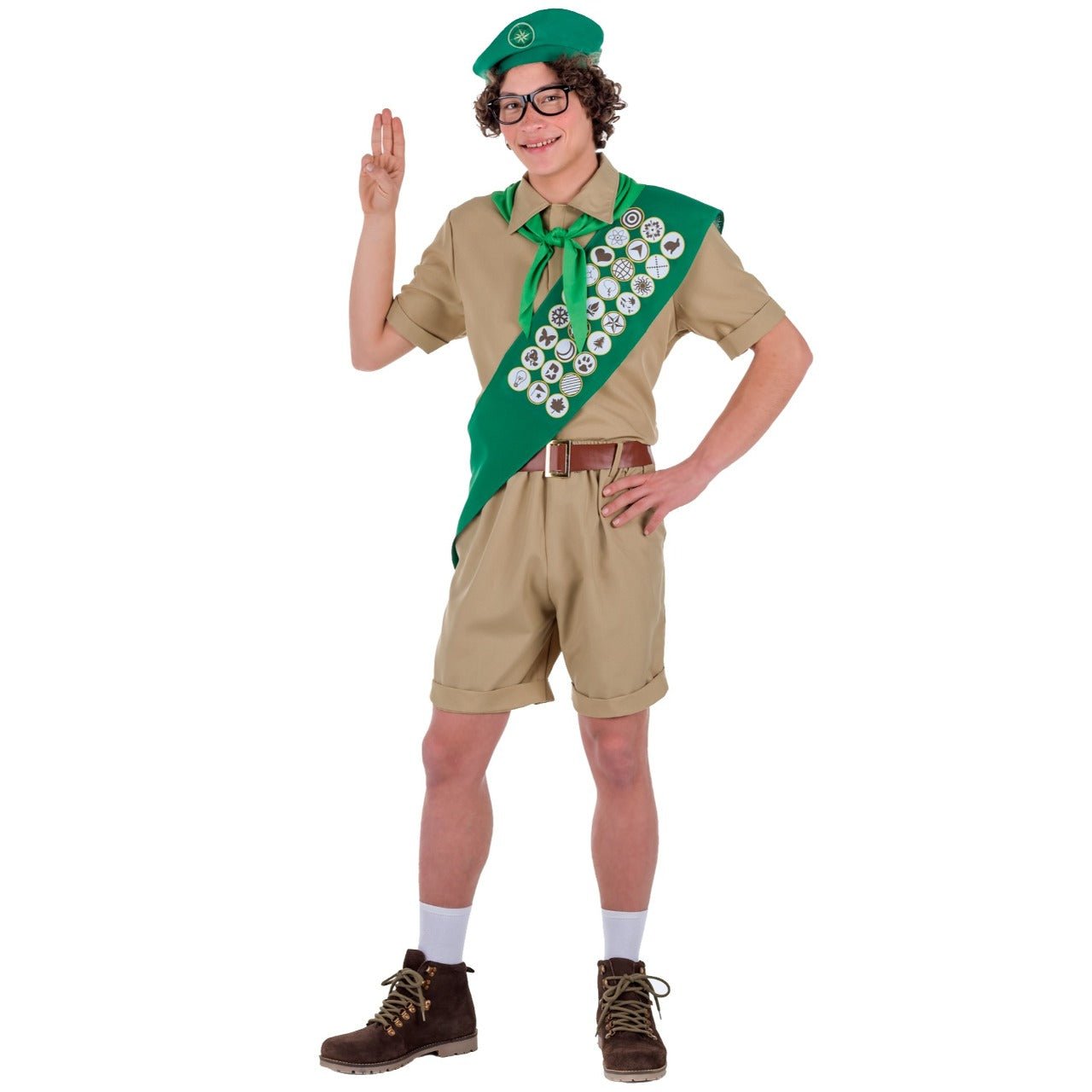 Disfraces en grupo de Boy Scout