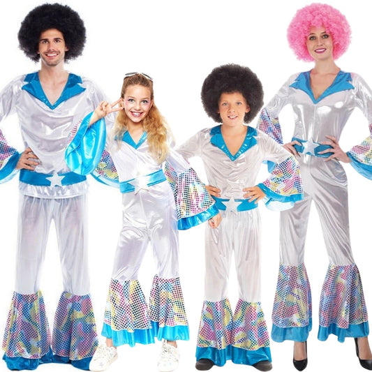 Disfraces en grupo de Disco Abba Deluxe