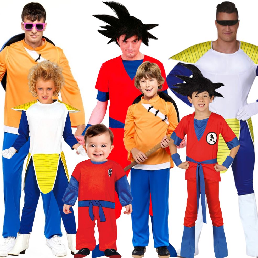 Disfraces en grupo de Dragon Ball