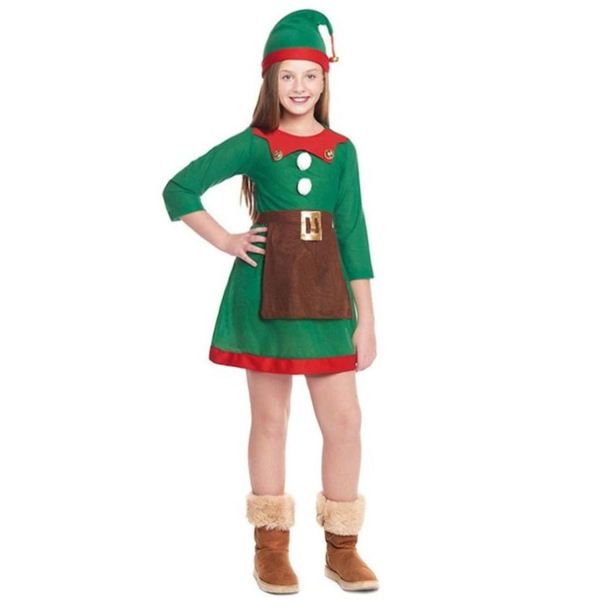 Disfraces en grupo de Elfos Navideños
