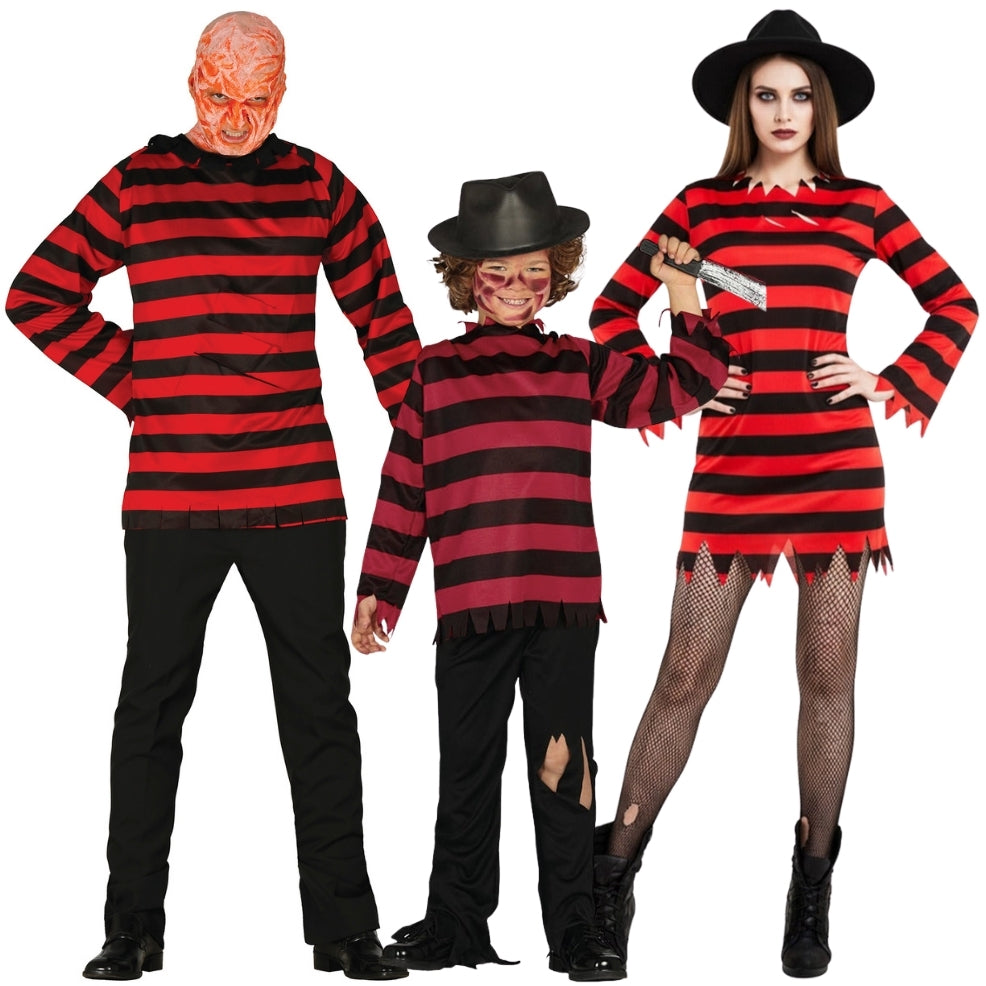 Disfraces en grupo de Freddy Krueger