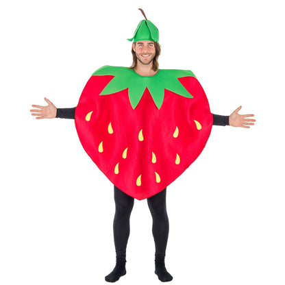 Disfraces en grupo de Frutas Rojas