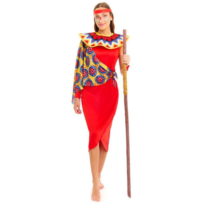 Disfraces en grupo de Guerreros Masai