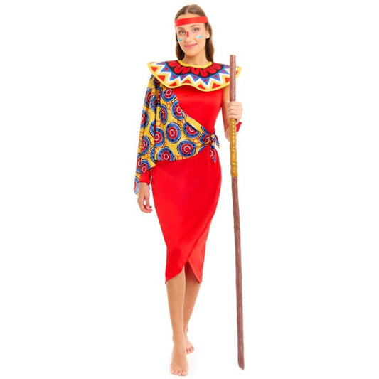 Disfraces en grupo de Guerreros Masai