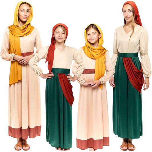 Disfraces en grupo de Hebreas