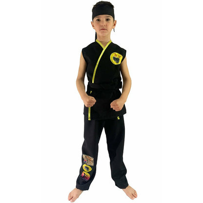 Disfraces en grupo de karate Kid y Cobra Kai