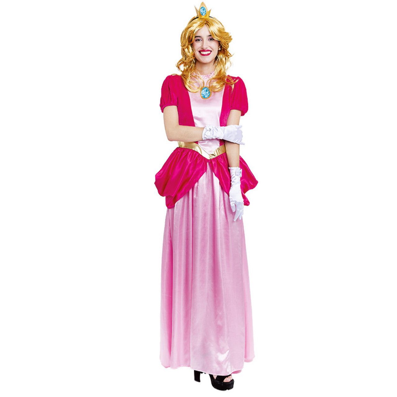 Disfraces en grupo de Mario y Princesa Peach