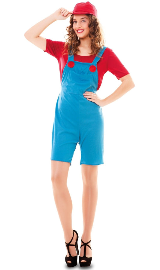 Disfraces en grupo de Mario y Princesa Peach