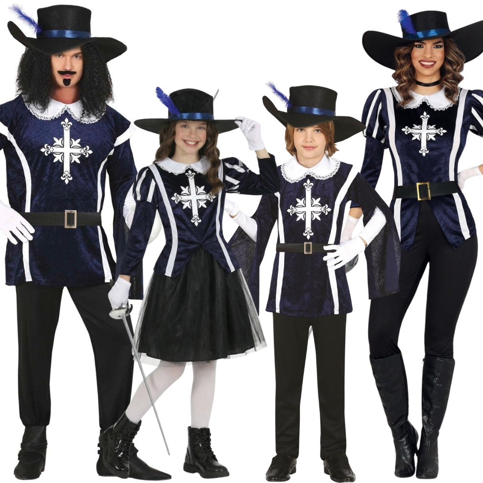 Disfraces en Grupo de Mosqueteros D'Artagnan