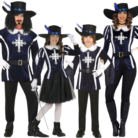 Disfraces en Grupo de Mosqueteros D'Artagnan