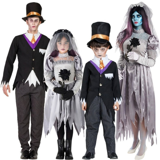 Disfraces en grupo de Novios Cadáver
