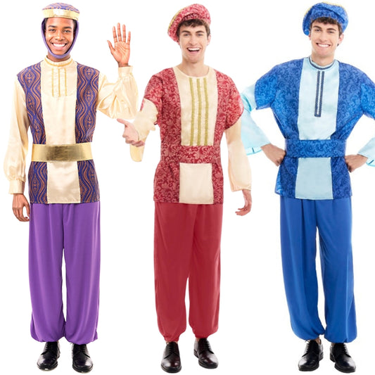 Disfraces en grupo de Pajes Reales Básicos