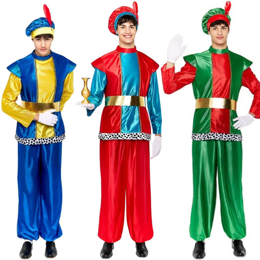 Disfraces en grupo de Pajes Reales Eco