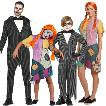 Disfraces en grupo de Pesadilla antes de Navidad