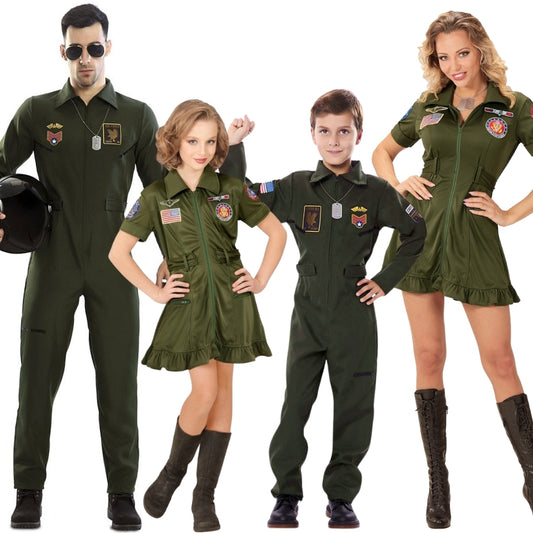 Disfraces en Grupo de Pilotos Combate Aviadores