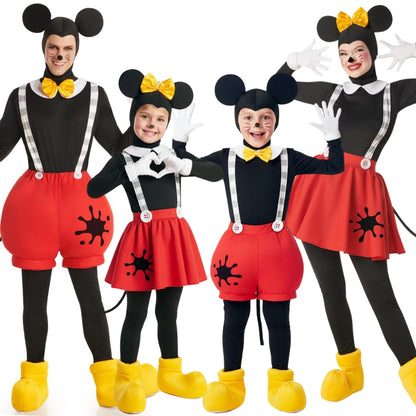 Disfraces en grupo de Ratones Divertidos
