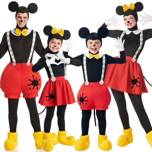 Disfraces en grupo de Ratones Divertidos
