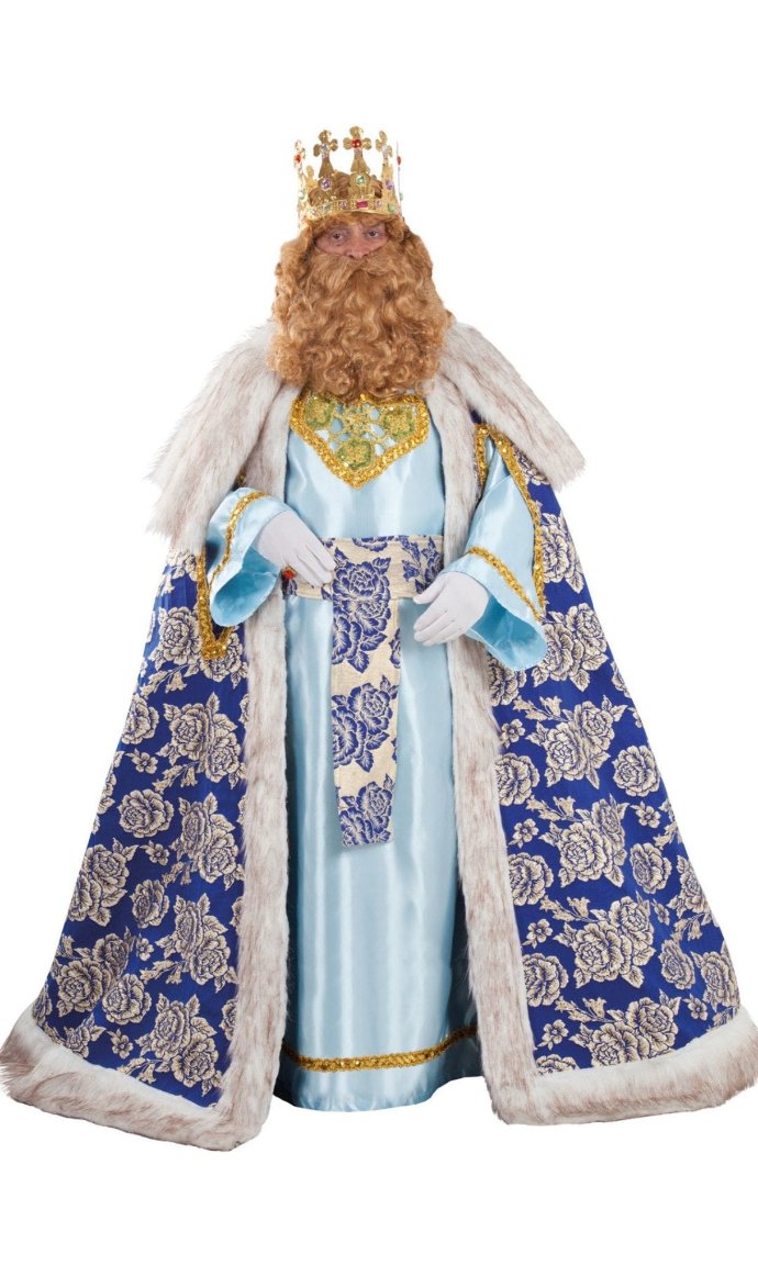 Disfraces en grupo de Reyes Magos con Pelo