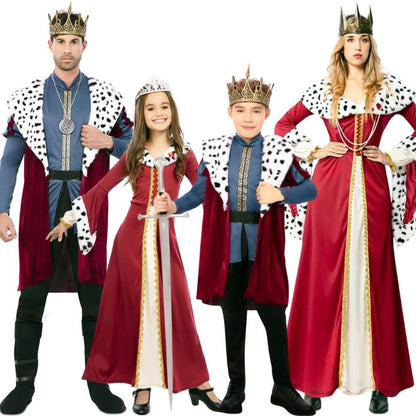 Disfraces en grupo de Reyes Medievales Lux