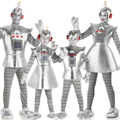 Disfraces en grupo de Robots Tea