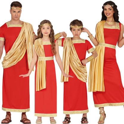 Disfraces en grupo de Romanos Rojos