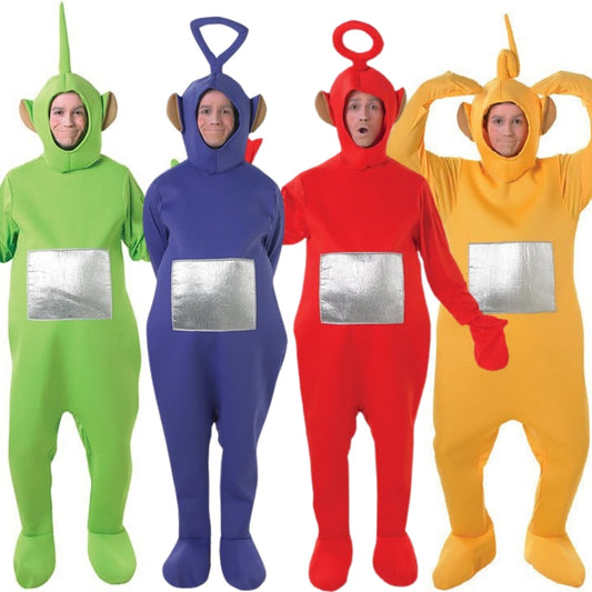 Disfraces en grupo de Teletubies