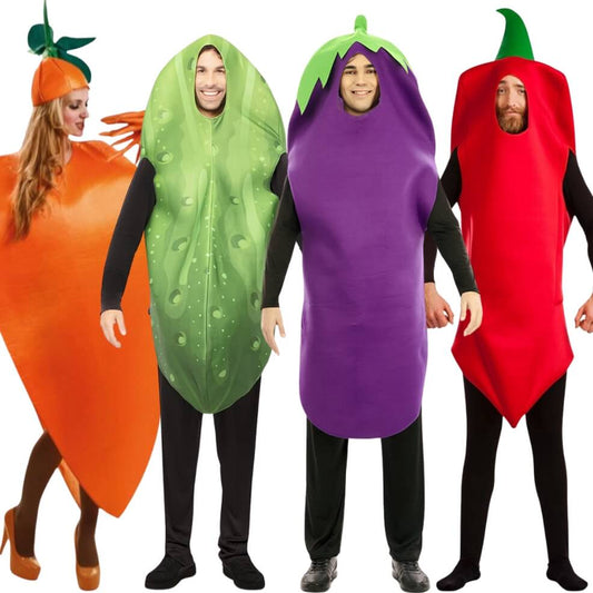 Disfraces en grupo de Vegetales