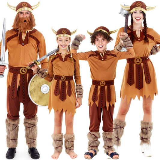 Disfraces en grupo de Vikingos Triqueta
