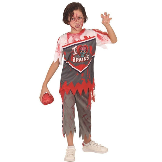 Disfraces en Grupo de Zombies Animadoras y Rugby