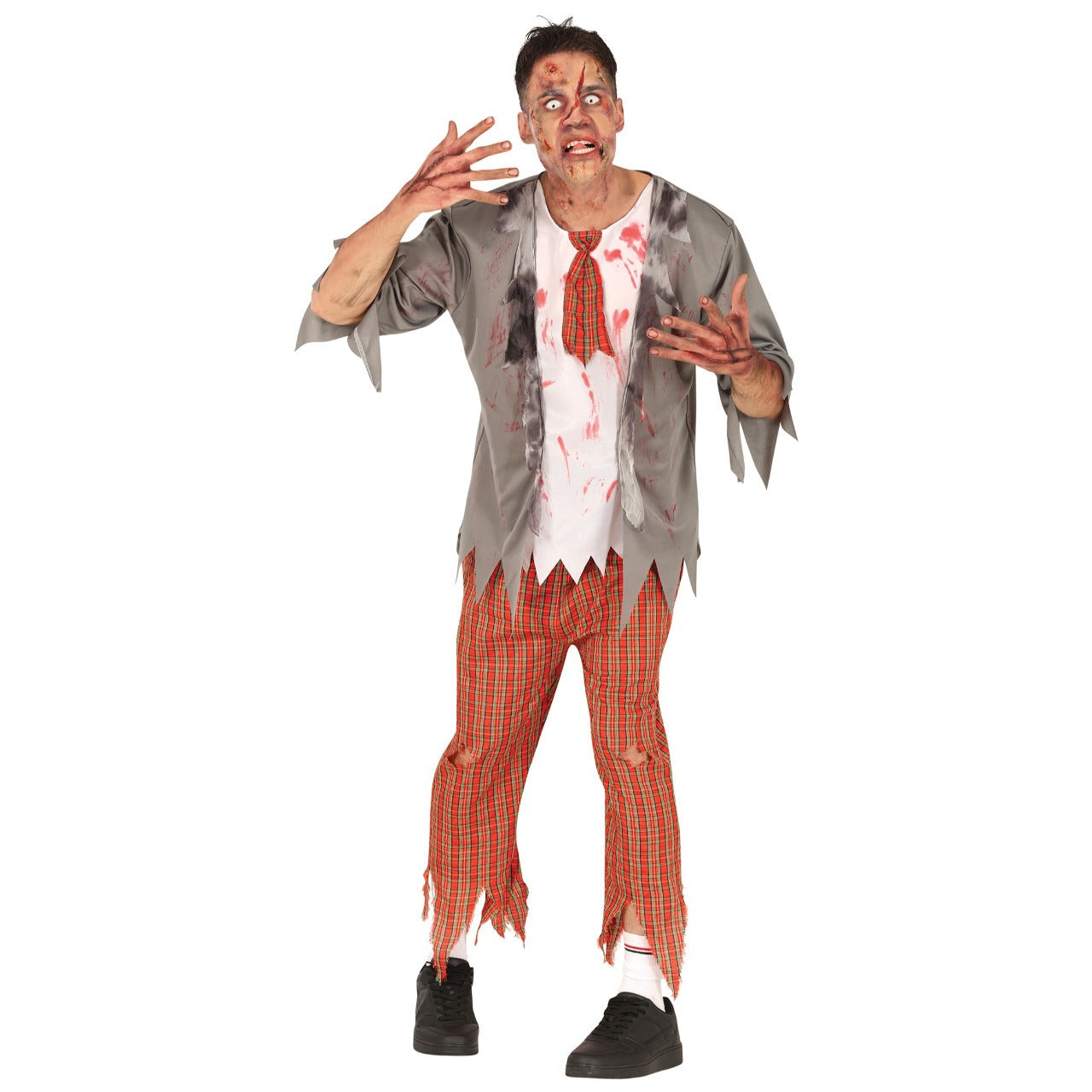 Disfraces en Grupo de Zombies Colegiales