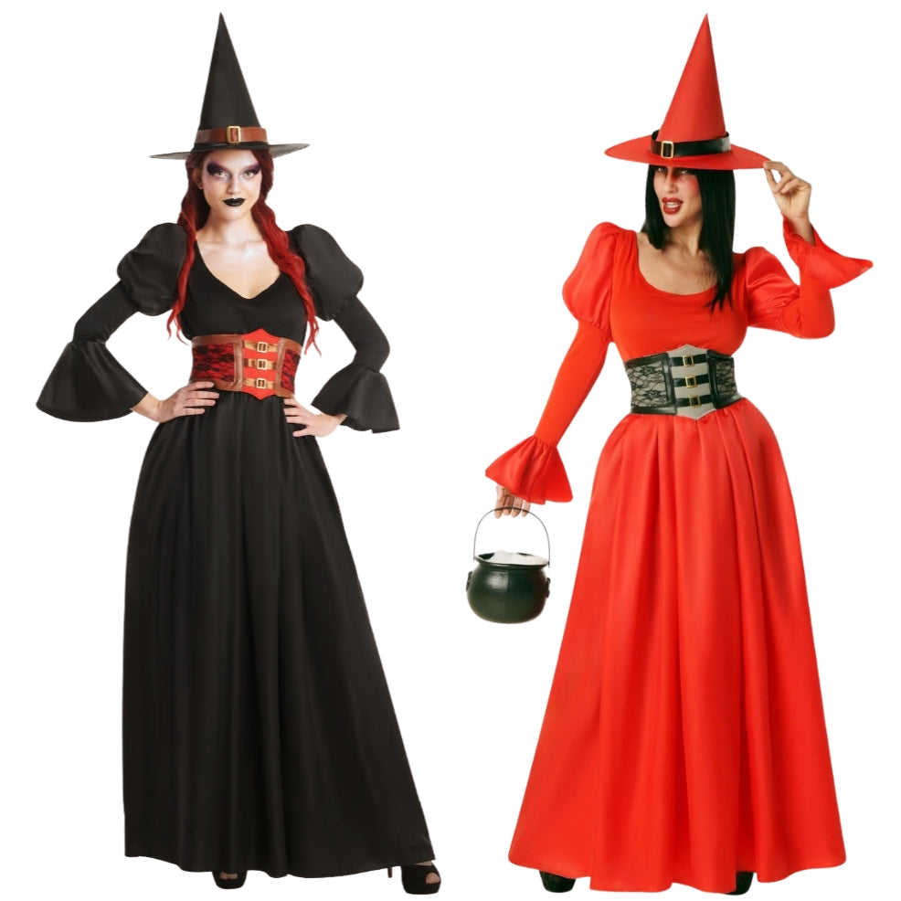 Disfraces en pareja de Brujas