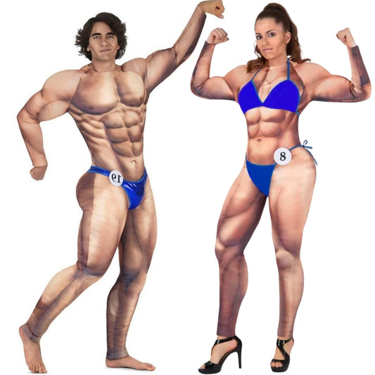 Disfraces en pareja de Culturistas