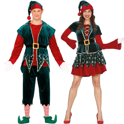 Disfraz de elfo y duende para Navidad Don Disfraz