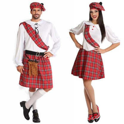 Disfraces en pareja de Escoceses