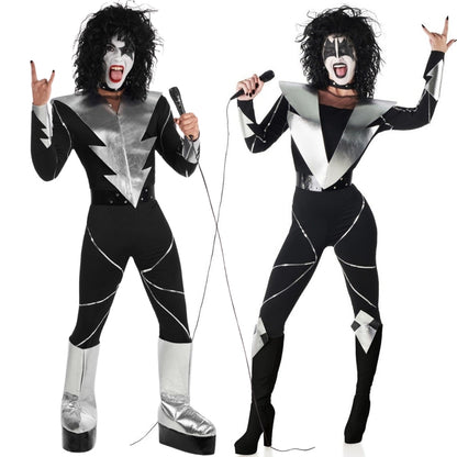 Disfraces en pareja de Heavy Metal Kiss